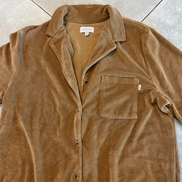 BRIXTON BUNKER BELLA BOYFRIEND Top Size Medium - Picture 6 of 7